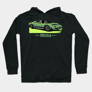 Lamborghini Miura Green Hoodie